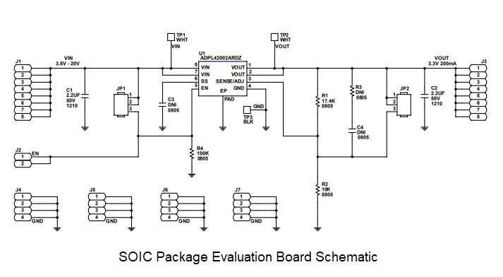Schematic - Analog Devices Inc. EVAL-ADPL42002 Evaluation Boards